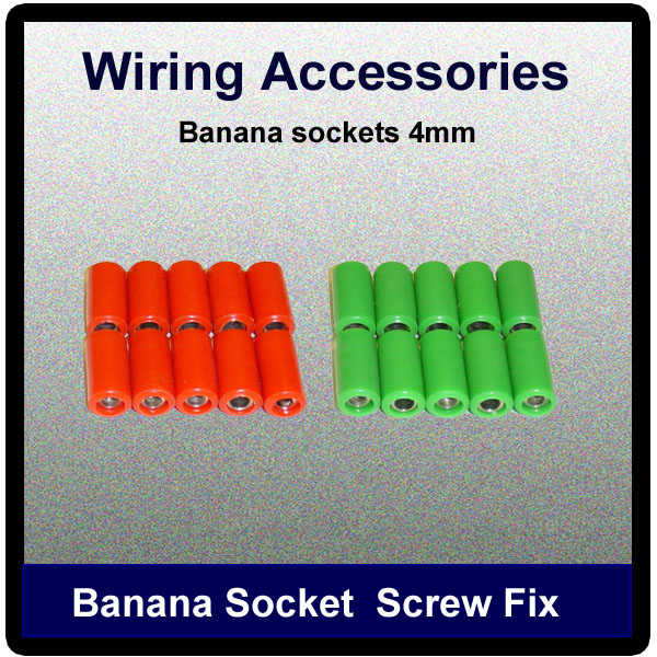 Banana sockets 4mm